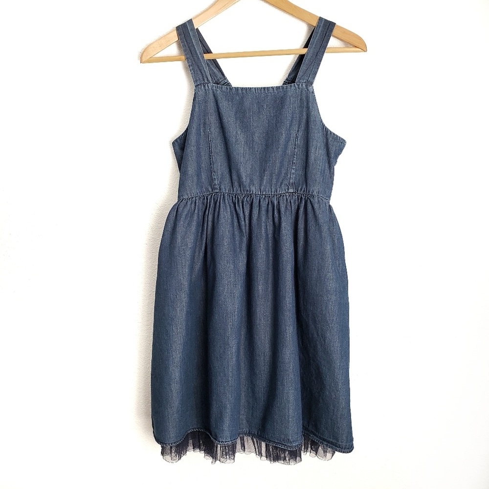 GAP kids Chambray Denim Dress - Size XXL